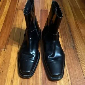 Via Spiga | Shoes | Via Spiga Mens Boots Color Black Size 1  display picture 2